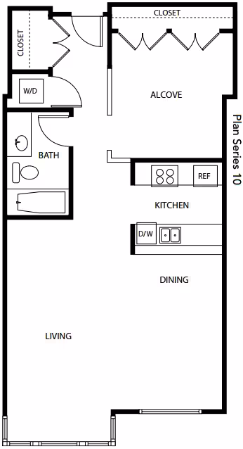 Plan Series 10 710 floor plan